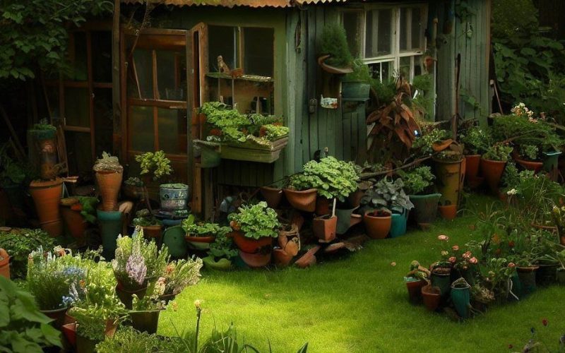 Pomysł na tani ogród